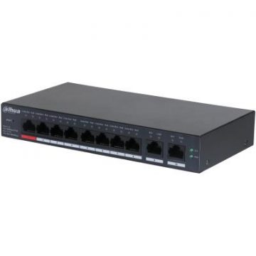 СЕТЕВОЙ КОММУТАТОР 10 ПОРТОВ 8POE/CS4010-8ET-110 DAHUA