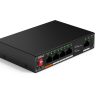 Switch|DAHUA|PoE ports 4|60 Watts|SF1005P