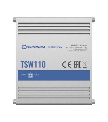 Switch|TELTONIKA|TSW110|Desktop/pedestal|DIN Rail|TSW110 Switch|TELTONIKA|TSW110|Desktop/pedestal|DIN Rail|TSW110
