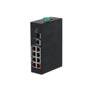 Коммутатор|DAHUA|PFS3110-8ET-96-V2|PoE-порт 8|96 Вт|DH-PFS3110-8ET-96-V2