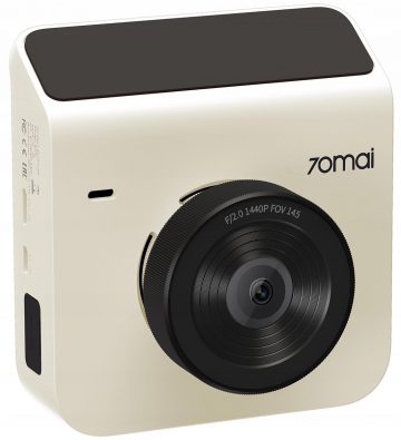 70mai A400 videoreģistrators + RC09 balts videoierakstītājs