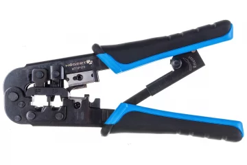 Hogert Presēšanas knaibles savienojumiem RJ11/12/45 200mm HT1P171Hogert Presēšanas knaibles savienojumiem RJ11/12/45 200mm HT1P171