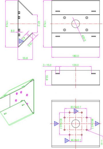 GANZ ZA8-CBK627B staba adapteris