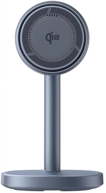 Baseus Orbit 2 Pro MagSafe Qi2 20W 2-in-1 bezvadu lādētājs ar dzesēšanu - pelēksBaseus Orbit 2 Pro MagSafe Qi2 20W 2-in-1 bezvadu lādētājs ar dzesēšanu - pelēks