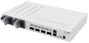 Switch|MIKROTIK|CRS504-4XQ-IN|Rack 1U|1x10Base-T / 100Base-TX|4xQSFP28|CRS504-4XQ-IN Switch|MIKROTIK|CRS504-4XQ-IN|Rack 1U|1x10Base-T / 100Base-TX|4xQSFP28|CRS504-4XQ-IN