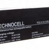 TECHNOCELL AGM akumulators, TC sērija 12V 2.3Ah TECHNOCELL AGM akumulators, TC sērija 12V 2.3Ah