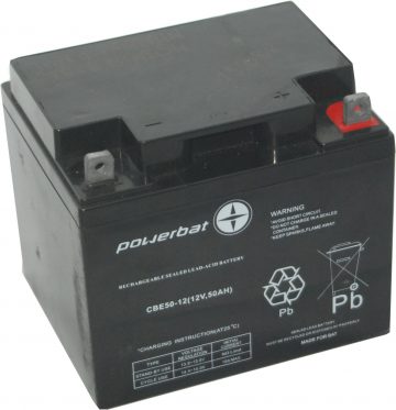 PowerBat CBE 50-12 akumulatorsPowerBat CBE 50-12 akumulators