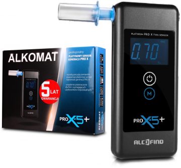 AlcoFind PRO X-5 PLUS alkometrsAlcoFind PRO X-5 PLUS alkometrs