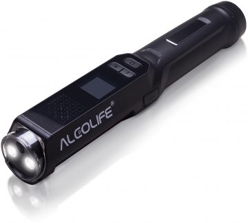 AlcoLife F8 alkometrs melns