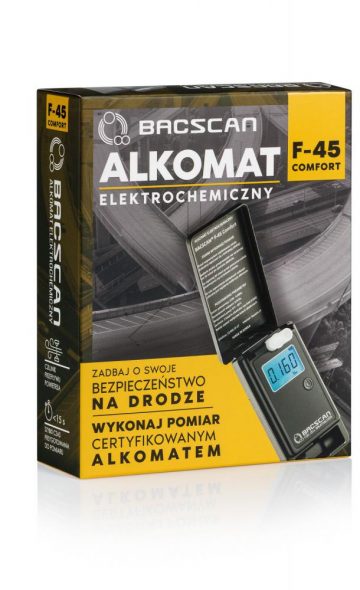 Bacscan F-45 Comfort alkometrs