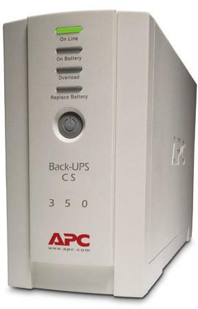 APC Back-UPS CS 350VA USB/SERIĀLAIS 230V BK350EI