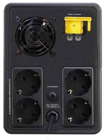 APC BVX1600LI-GR Easy UPS 1600VA, 230V, AVR, 4 Schuko nepārtrauktās barošanas bloki