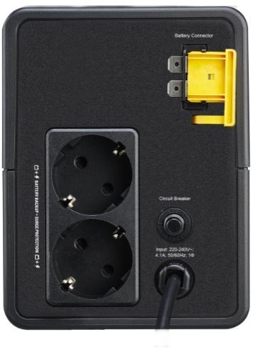 APC nepārtrauktās barošanas avots (UPS) BVX900LI-GR Easy UPS 900VA, 230V, AVR, 2 Shuko kontakti