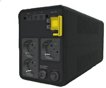 APC BX750MI-FR rezerves nepārtrauktās barošanas bloks (UPS) 750VA, 230V, AVR, 3 franču valodas versijas