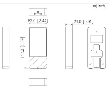 PIEKĻUVES KONTROLLERIS ASI1201E-D-V1 DAHUA PIEKĻUVES KONTROLLERIS ASI1201E-D-V1 DAHUA
