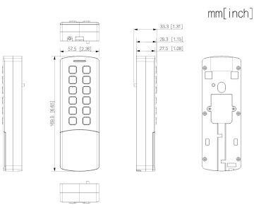 PIEKĻUVES KONTROLLERIS ASI1212M-P DAHUA PIEKĻUVES KONTROLLERIS ASI1212M-P DAHUA