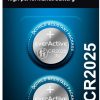 CR2025 everActive baterija (2 gab. blisterī)