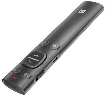 Natec Warbler 2 bezvadu prezentētājs ar lāzera rādītāju, pelēks