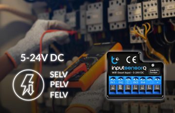 Blebox inputSensorQ 4 ieeju WiFi modulis Blebox inputSensorQ 4 ieeju WiFi modulis