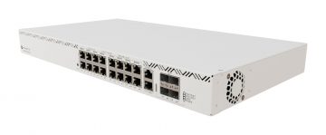 Сетевой коммутатор 18 портов 1000M 4SFP+/CRS320-8P-8B-4S+RM MIKROTIK