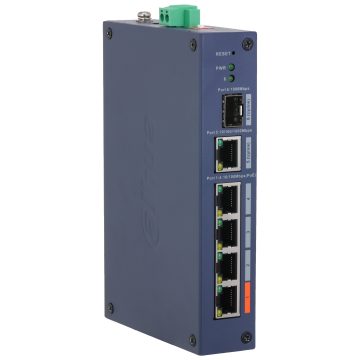 INDUSTRIĀLAIS PĀRSLĒGS POE CHS4106-4ET-60 6-PORTU, 4 PoE SFP DAHUAINDUSTRIĀLAIS PĀRSLĒGS POE CHS4106-4ET-60 6-PORTU, 4 PoE SFP DAHUA