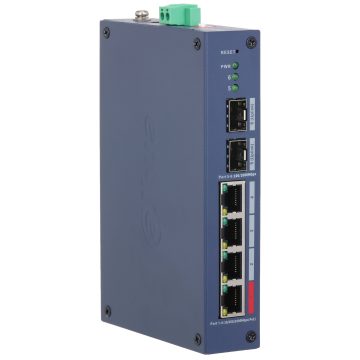 PĀRVALDĀMS POE INDUSTRIĀLAIS SLĒDZIS CHS4206-4GT-90 4-PORTU SFP DAHUAPĀRVALDĀMS POE INDUSTRIĀLAIS SLĒDZIS CHS4206-4GT-90 4-PORTU SFP DAHUA