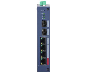 PĀRVALDĀMS POE INDUSTRIĀLAIS SLĒDZIS CHS4206-4GT-90 4-PORTU SFP DAHUA