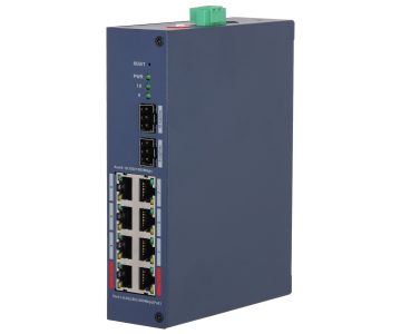 PĀRVALDĀMS POE INDUSTRIĀLAIS SLĒDZIS CHS4210-8GT-110 8-PORTU SFP DAHUA PĀRVALDĀMS POE INDUSTRIĀLAIS SLĒDZIS CHS4210-8GT-110 8-PORTU SFP DAHUA