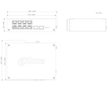 PĀRVALDĀMS POE INDUSTRIĀLAIS SLĒDZIS CHS4210-8GT-110 8-PORTU SFP DAHUA PĀRVALDĀMS POE INDUSTRIĀLAIS SLĒDZIS CHS4210-8GT-110 8-PORTU SFP DAHUA