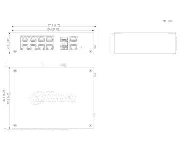 PĀRVALDĀMS INDUSTRIĀLAIS KOMUTATORS CHS4212-8GT 8-PORTU SFP DAHUA PĀRVALDĀMS INDUSTRIĀLAIS KOMUTATORS CHS4212-8GT 8-PORTU SFP DAHUA