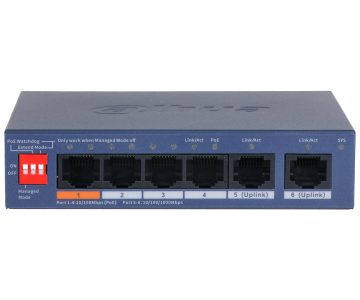 POE SWITCH CS4006-4ET2GT-60 4-PORT DAHUA