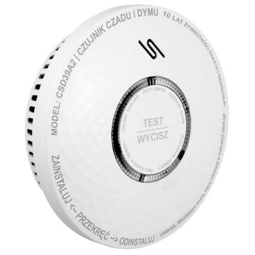 DŪMU UN OGLEKĻA MONOKSĪDA (CO) DETEKTORS CSD-39A2 EURADŪMU UN OGLEKĻA MONOKSĪDA (CO) DETEKTORS CSD-39A2 EURA