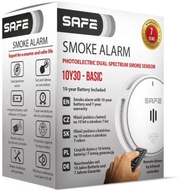 SAFE 10Y30-BASIC ugunsgrēka detektors