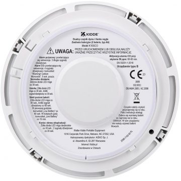 Kidde K10SCO 2-in-1 oglekļa monoksīda un dūmu detektors