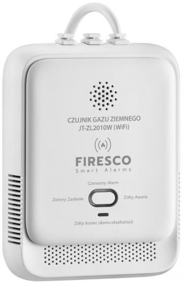 Firesco JT-ZL2010W dabasgāzes sensors ar WiFi Tuya lietojumprogrammu