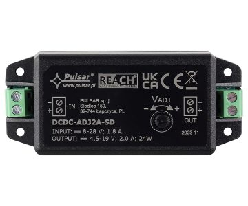 STRĀVAS INVERTORS DCDC-ADJ2A-SD PULSAR
