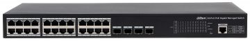 Switch POE PFS4428-24GT-370 24-PORTU + SFP DAHUA