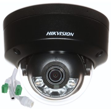 IP PRETVANDĀLISMA KAMERA DS-2CD2163G2-LIS2U 2.8MM BLACK PL Smart Hybrid Light AcuSense - 6&nbsp;Mpx HikvisionIP PRETVANDĀLISMA KAMERA DS-2CD2163G2-LIS2U 2.8MM BLACK PL Smart Hybrid Light AcuSense - 6&nbsp;Mpx Hikvision