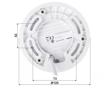 IP PRETVANDĀLISMA KAMERA DS-2CD2526G2-IS 2.8MM D PL AcuSense - 1080p Hikvision