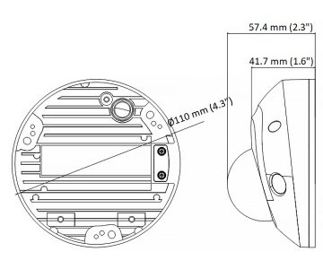 IP PRETVANDĀLISMA KAMERA DS-2CD2526G2-IS 2.8MM D PL AcuSense - 1080p Hikvision