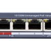 SWITCH POE DS-3E0105P-E/M(C) 4-PORTU Hikvision SWITCH POE DS-3E0105P-E/M(C) 4-PORTU Hikvision