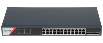 SWITCH POE DS-3E1528P-SI-24P4F 24-PORTU SFP Hikvision