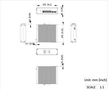 PĀRVALDĀMS POE INDUSTRIĀLAIS SLĒDZIS DS-3T1506HP-SI-4P2F/NO POWER UNIT 4-PORTU SFP Hikvision PĀRVALDĀMS POE INDUSTRIĀLAIS SLĒDZIS DS-3T1506HP-SI-4P2F/NO POWER UNIT 4-PORTU SFP Hikvision