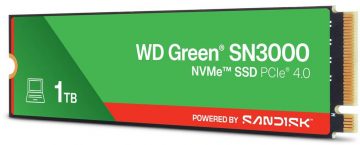 WD GREEN SN3000 1TB WDS100T4G0E PCIe M2 SSD disks