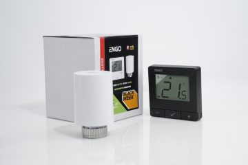 ENGO Controls viedās apkures komplekts (E25-BATB-4 + ETRV-M30)ENGO Controls viedās apkures komplekts (E25-BATB-4 + ETRV-M30)