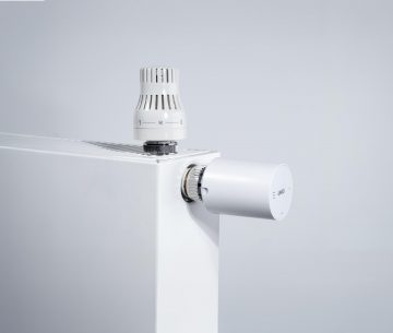 ENGO Controls viedās apkures komplekts Biely (E25-BATW-4 + ETRV-M30)