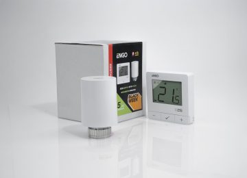 ENGO Controls viedās apkures komplekts Biely (E25-BATW-4 + ETRV-M30)ENGO Controls viedās apkures komplekts Biely (E25-BATW-4 + ETRV-M30)