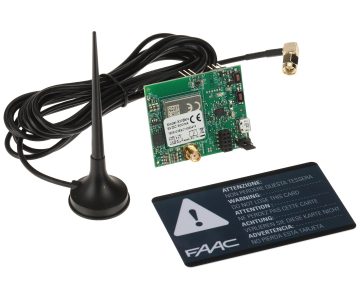 BĪDĀMO VĀRTU PIEDZIŅA FAAC-DELTA-3-SMART-FDS-LTE/KIT LTE - STARTA KOMPLEKTS