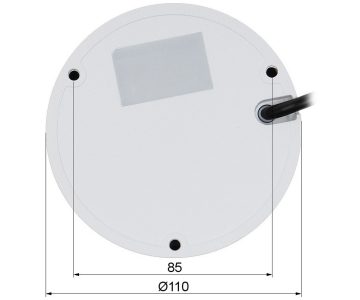 AHD, HD-CVI, HD-TVI, PAL PRETVANDĀLISMA KAMERA HAC-HDBW2501E-0280B-S2 - 5 Mpx 2.8 mm DAHUA AHD, HD-CVI, HD-TVI, PAL PRETVANDĀLISMA KAMERA HAC-HDBW2501E-0280B-S2 - 5 Mpx 2.8 mm DAHUA