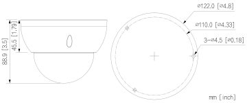 AHD, HD-CVI, HD-TVI, PAL PRETVANDĀLISMA KAMERA HAC-HDBW2501R-Z-27135-S2 - 5 Mpx 2.7 ... 13.5 mm - MOTOZOOM DAHUA AHD, HD-CVI, HD-TVI, PAL PRETVANDĀLISMA KAMERA HAC-HDBW2501R-Z-27135-S2 - 5 Mpx 2.7 ... 13.5 mm - MOTOZOOM DAHUA